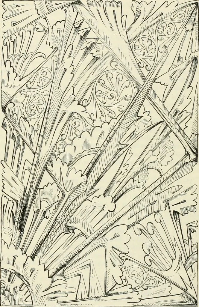 An illustration from Principles of decorative design, 1870, leaf 29