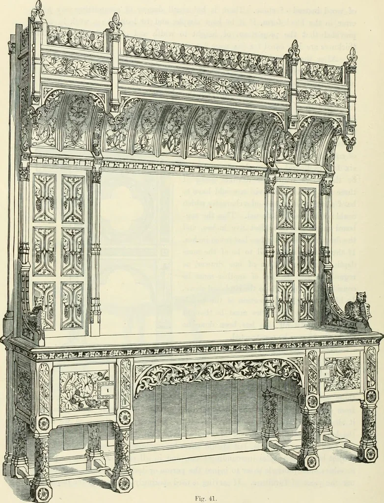 An illustration from Principles of decorative design, 1870, leaf 73