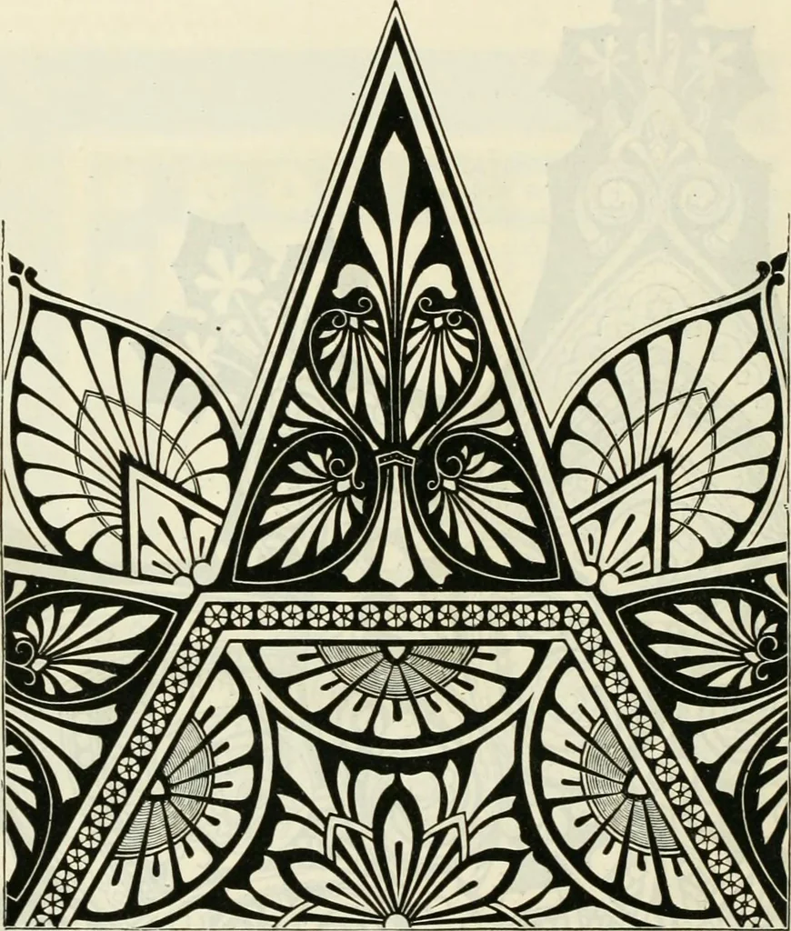 An illustration from Principles of decorative design, 1870, leaf 91