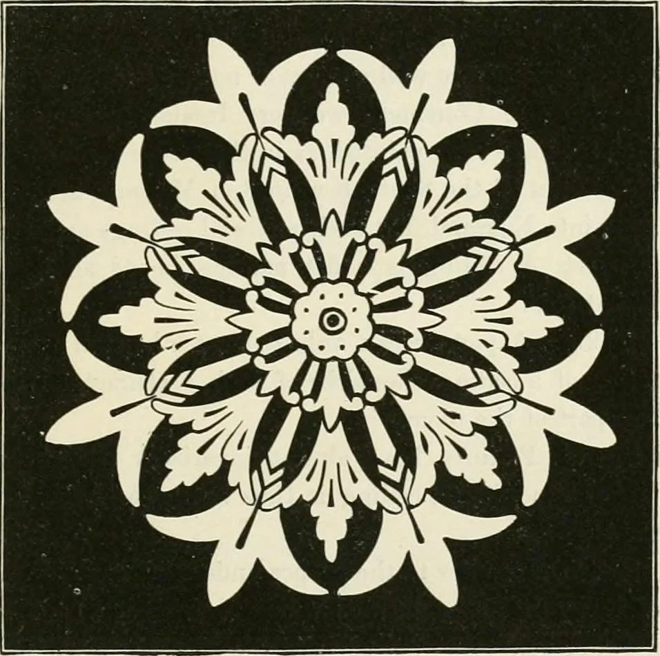 An illustration from Principles of decorative design, 1870, leaf 92