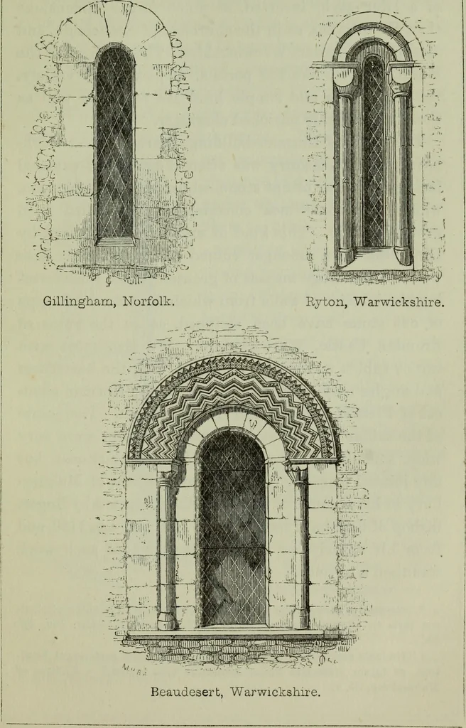 An illustration from The principles of Gothic ecclesiastical architecture : with an explanation of technical terms and a centenary of ancient terms ..., 1882, leaf 124