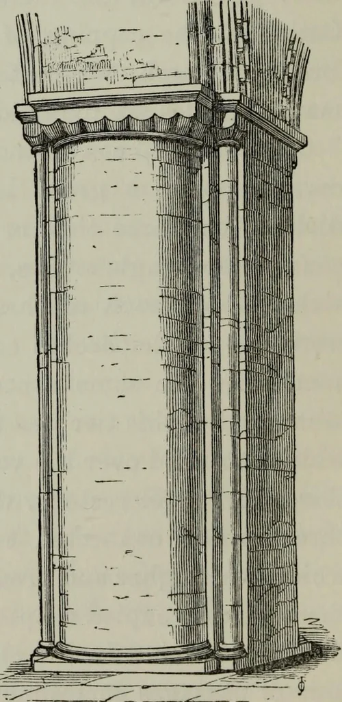 An illustration from The principles of Gothic ecclesiastical architecture : with an explanation of technical terms and a centenary of ancient terms ..., 1882, leaf 133