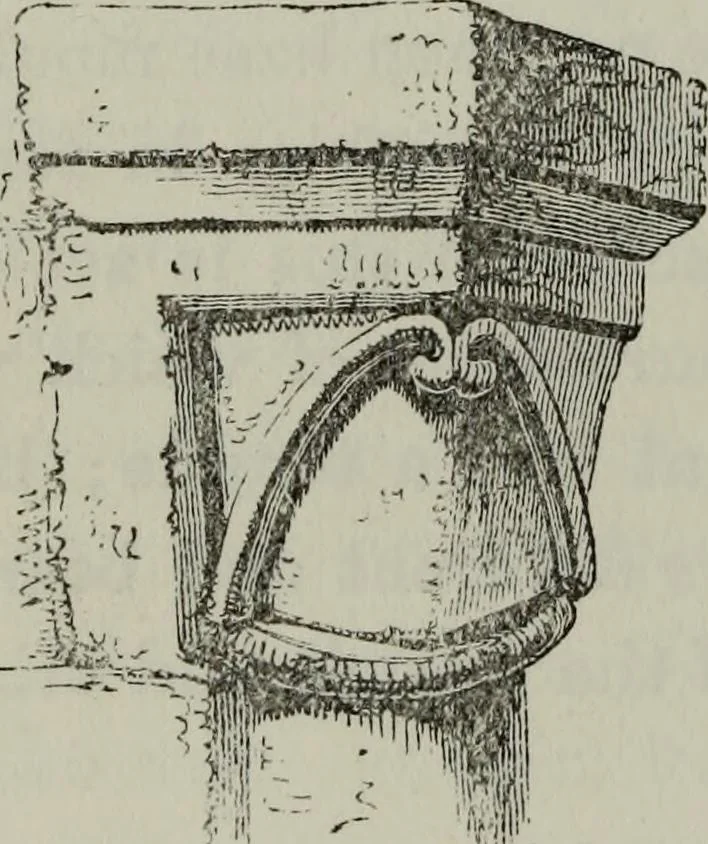An illustration from The principles of Gothic ecclesiastical architecture : with an explanation of technical terms and a centenary of ancient terms ..., 1882, leaf 135