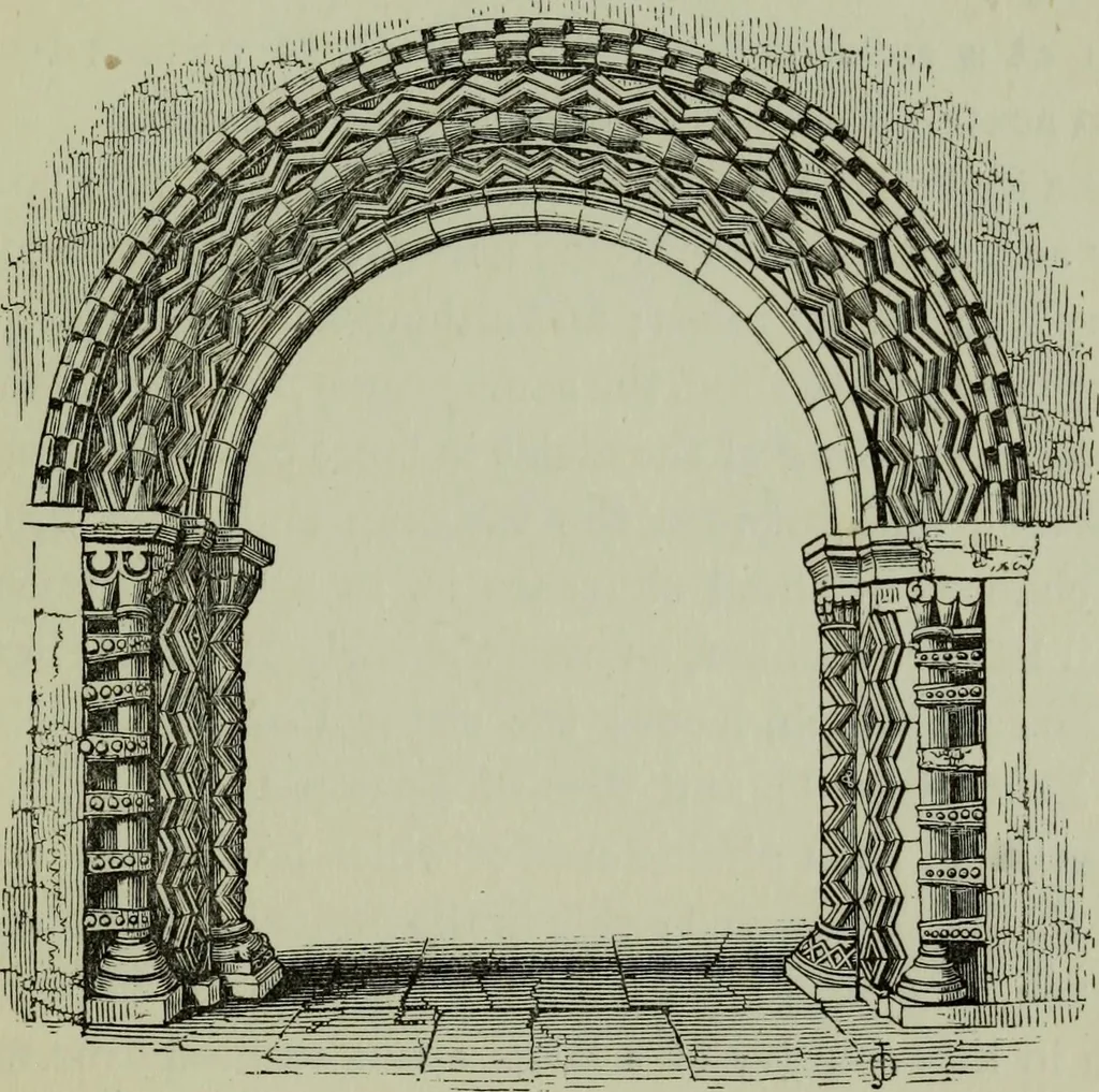 An illustration from The principles of Gothic ecclesiastical architecture : with an explanation of technical terms and a centenary of ancient terms ..., 1882, leaf 140