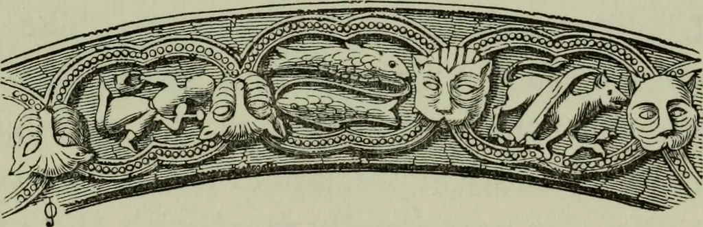 An illustration from The principles of Gothic ecclesiastical architecture : with an explanation of technical terms and a centenary of ancient terms ..., 1882, leaf 148