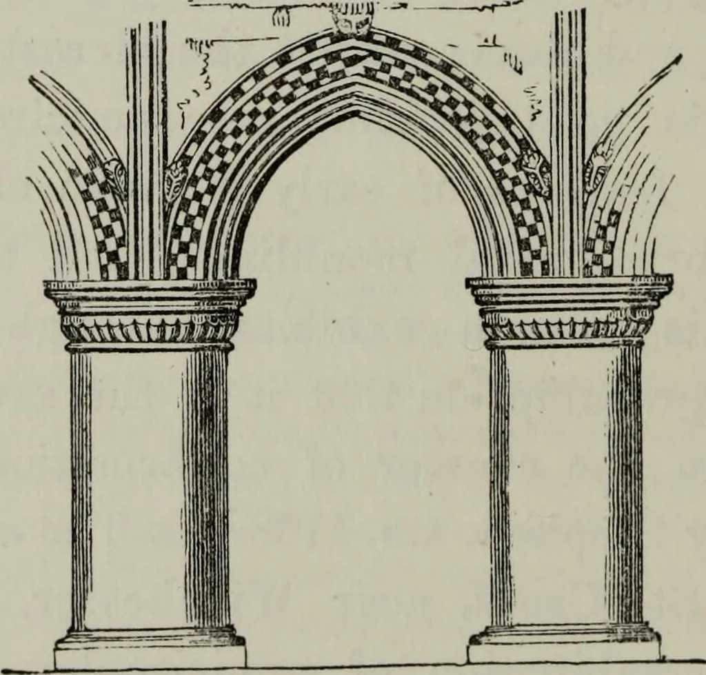 An illustration from The principles of Gothic ecclesiastical architecture : with an explanation of technical terms and a centenary of ancient terms ..., 1882, leaf 165