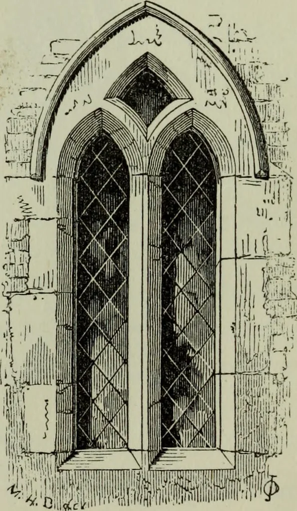 An illustration from The principles of Gothic ecclesiastical architecture : with an explanation of technical terms and a centenary of ancient terms ..., 1882, leaf 190
