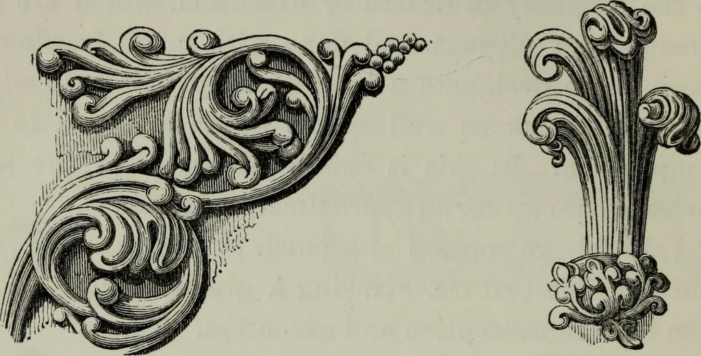 An illustration from The principles of Gothic ecclesiastical architecture : with an explanation of technical terms and a centenary of ancient terms ..., 1882, leaf 205