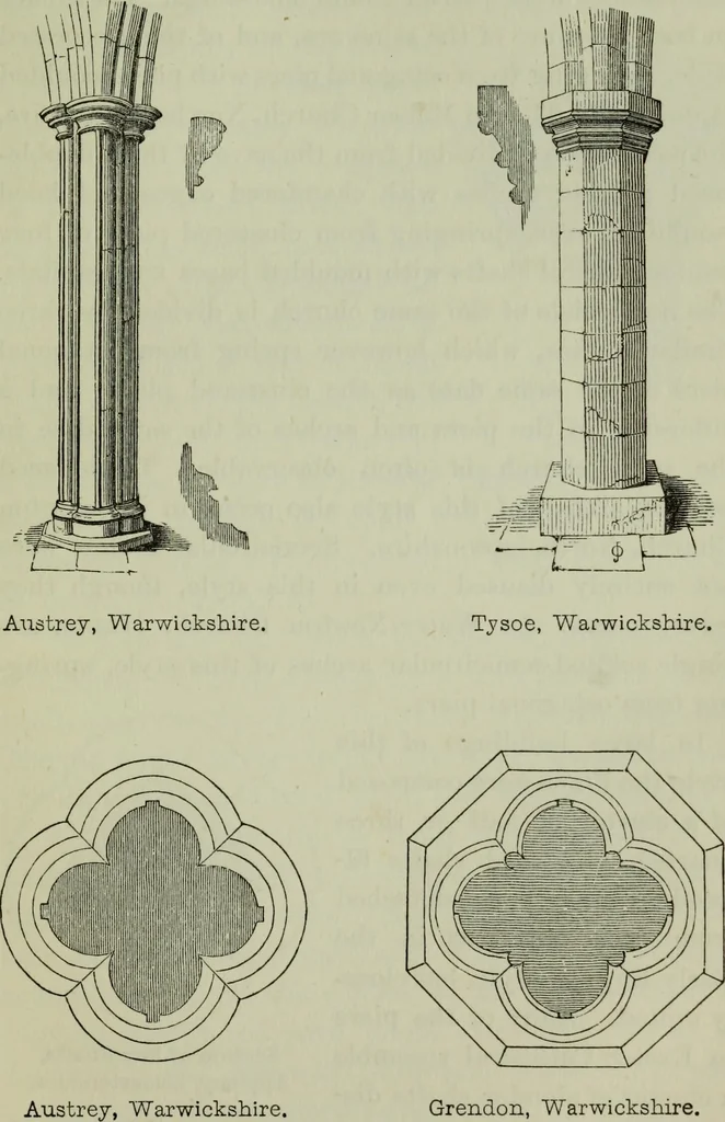 An illustration from The principles of Gothic ecclesiastical architecture : with an explanation of technical terms and a centenary of ancient terms ..., 1882, leaf 212