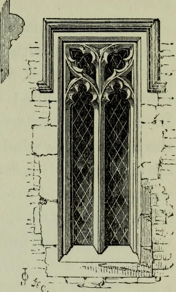 An illustration from The principles of Gothic ecclesiastical architecture : with an explanation of technical terms and a centenary of ancient terms ..., 1882, leaf 236