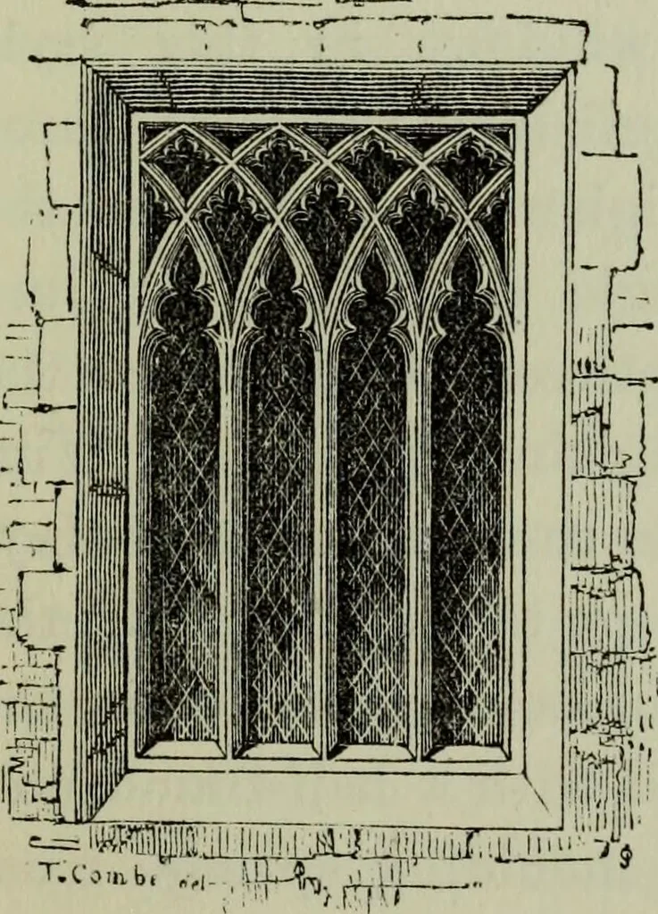 An illustration from The principles of Gothic ecclesiastical architecture : with an explanation of technical terms and a centenary of ancient terms ..., 1882, leaf 236