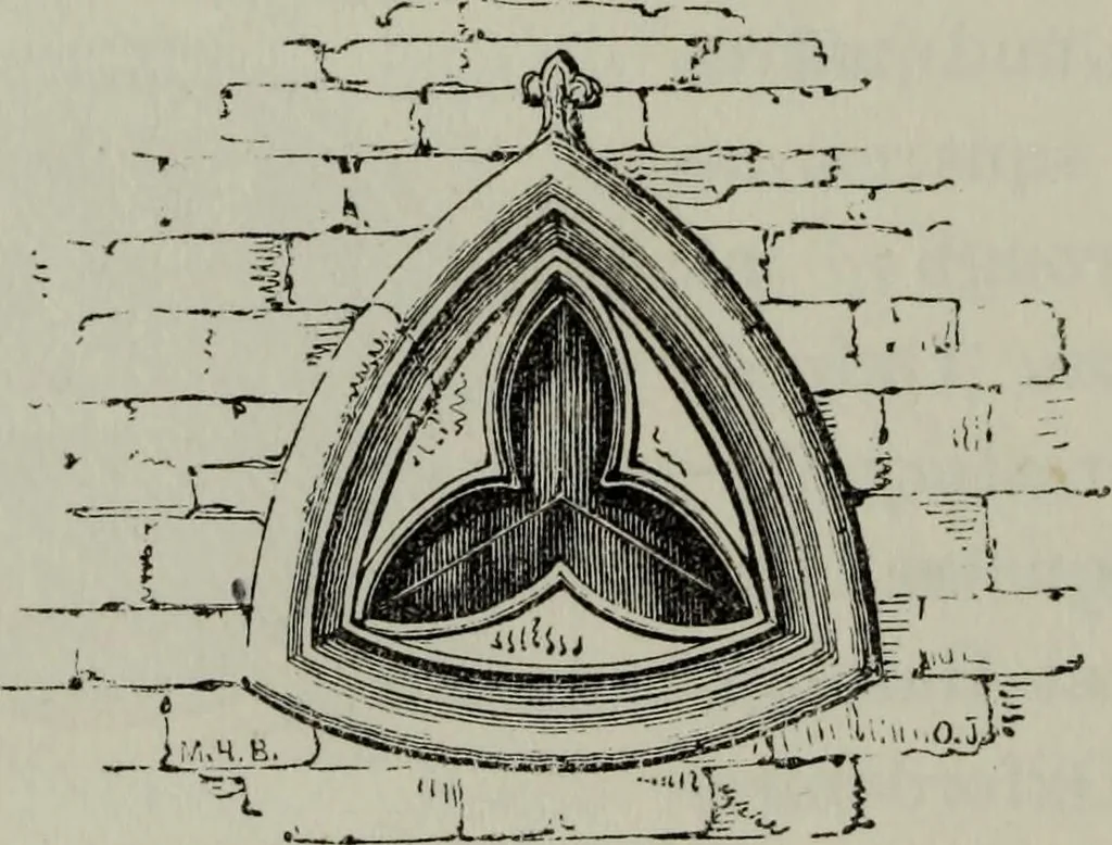 An illustration from The principles of Gothic ecclesiastical architecture : with an explanation of technical terms and a centenary of ancient terms ..., 1882, leaf 239