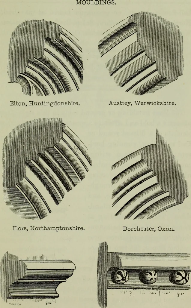 An illustration from The principles of Gothic ecclesiastical architecture : with an explanation of technical terms and a centenary of ancient terms ..., 1882, leaf 242