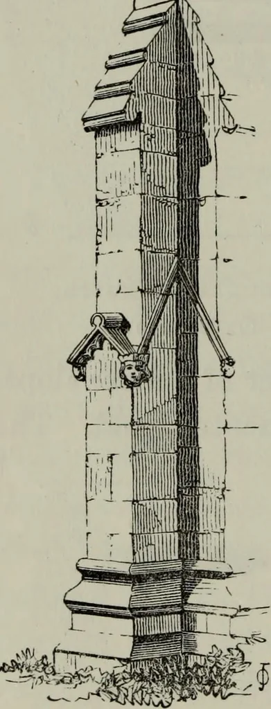 An illustration from The principles of Gothic ecclesiastical architecture : with an explanation of technical terms and a centenary of ancient terms ..., 1882, leaf 245