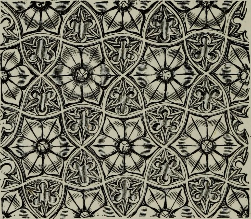 An illustration from The principles of Gothic ecclesiastical architecture : with an explanation of technical terms and a centenary of ancient terms ..., 1882, leaf 247