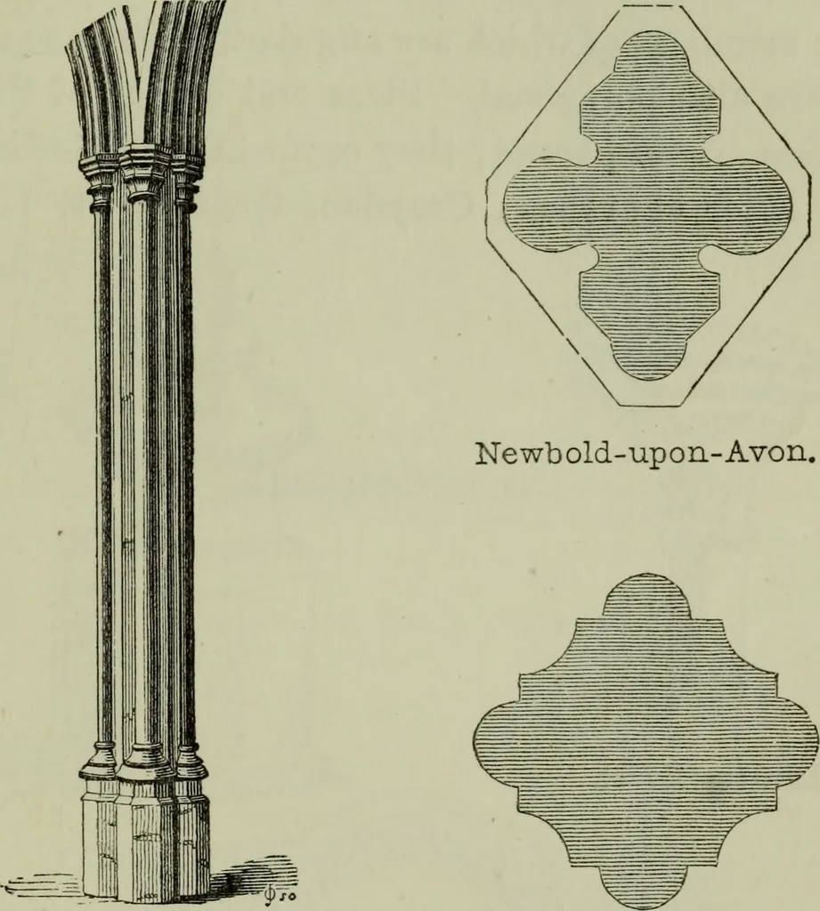 An illustration from The principles of Gothic ecclesiastical architecture : with an explanation of technical terms and a centenary of ancient terms ..., 1882, leaf 256