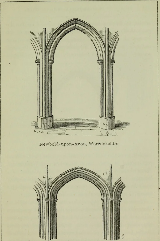 An illustration from The principles of Gothic ecclesiastical architecture : with an explanation of technical terms and a centenary of ancient terms ..., 1882, leaf 258