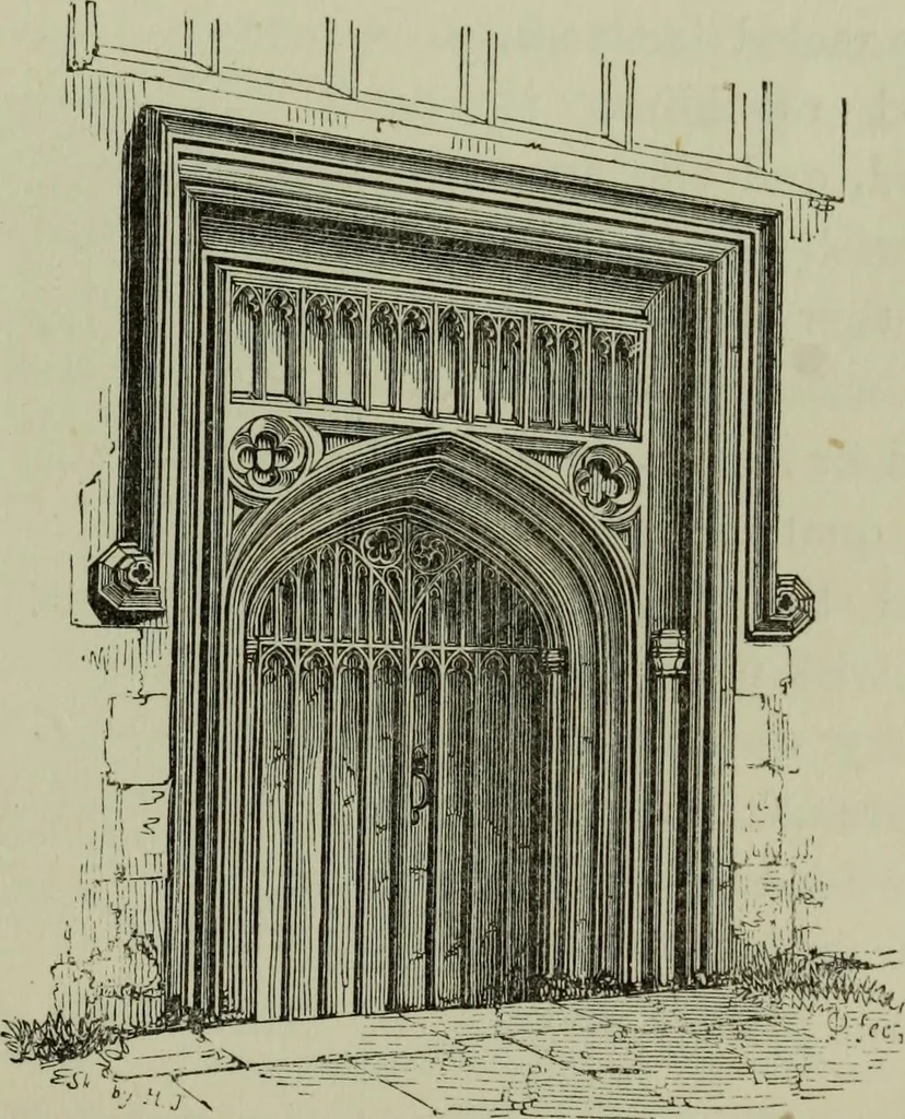 An illustration from The principles of Gothic ecclesiastical architecture : with an explanation of technical terms and a centenary of ancient terms ..., 1882, leaf 262