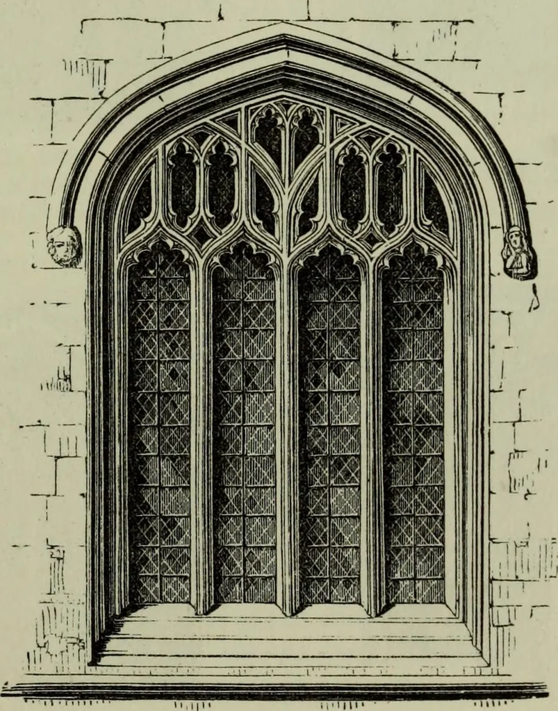 An illustration from The principles of Gothic ecclesiastical architecture : with an explanation of technical terms and a centenary of ancient terms ..., 1882, leaf 270