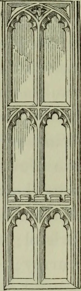 An illustration from The principles of Gothic ecclesiastical architecture : with an explanation of technical terms and a centenary of ancient terms ..., 1882, leaf 276