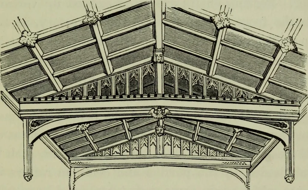 An illustration from The principles of Gothic ecclesiastical architecture : with an explanation of technical terms and a centenary of ancient terms ..., 1882, leaf 278