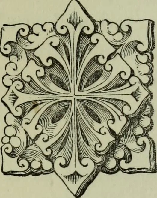 An illustration from The principles of Gothic ecclesiastical architecture : with an explanation of technical terms and a centenary of ancient terms ..., 1882, leaf 284