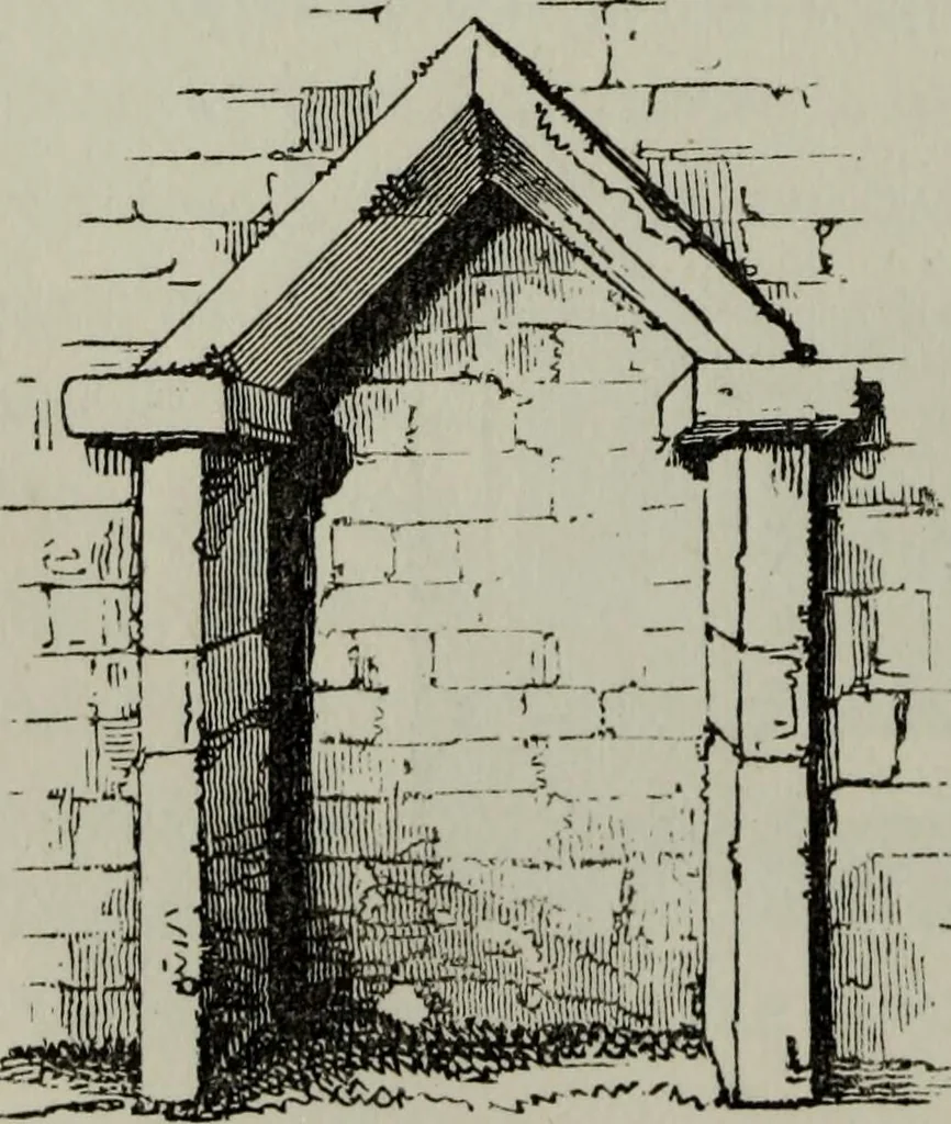 An illustration from The principles of Gothic ecclesiastical architecture : with an explanation of technical terms and a centenary of ancient terms ..., 1882, leaf 77