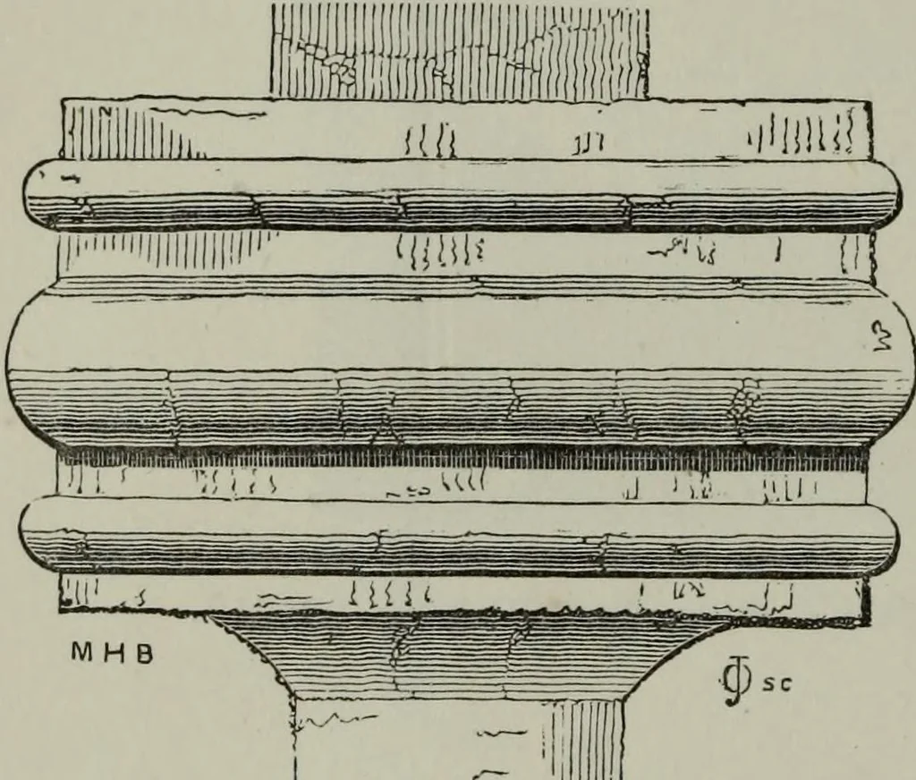 An illustration from The principles of Gothic ecclesiastical architecture : with an explanation of technical terms and a centenary of ancient terms ..., 1882, leaf 87