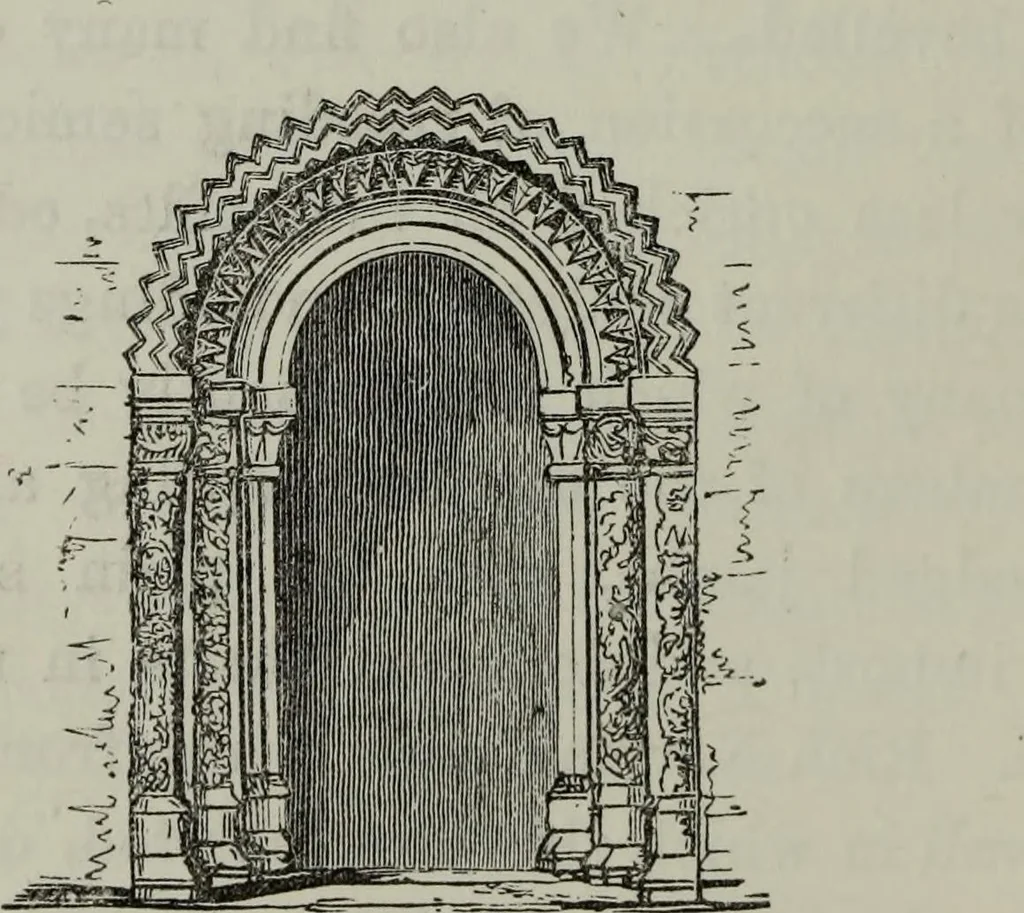 An illustration from The principles of Gothic ecclesiastical architecture : with an explanation of technical terms and a centenary of ancient terms ..., 1882, leaf 111