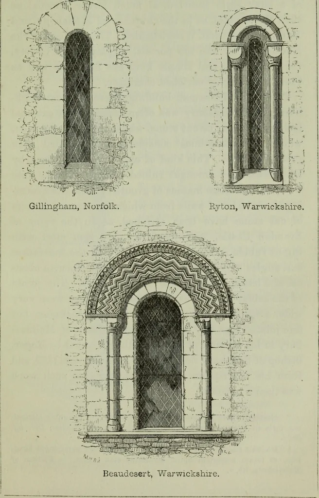 An illustration from The principles of Gothic ecclesiastical architecture : with an explanation of technical terms and a centenary of ancient terms ..., 1882, leaf 124