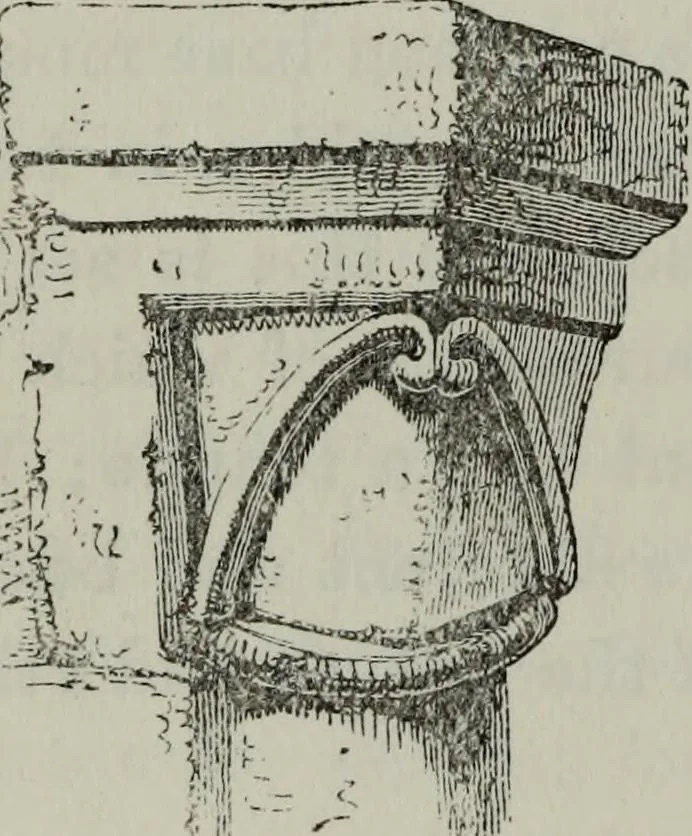 An illustration from The principles of Gothic ecclesiastical architecture : with an explanation of technical terms and a centenary of ancient terms ..., 1882, leaf 135