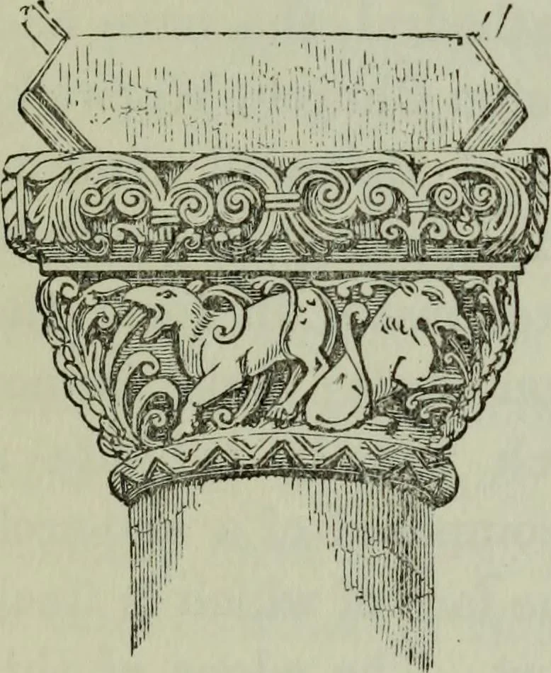 An illustration from The principles of Gothic ecclesiastical architecture : with an explanation of technical terms and a centenary of ancient terms ..., 1882, leaf 136
