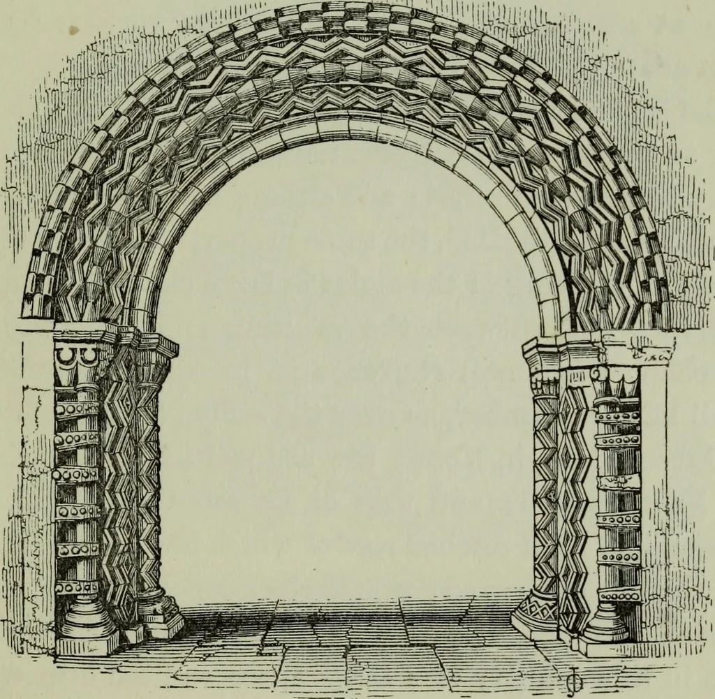 An illustration from The principles of Gothic ecclesiastical architecture : with an explanation of technical terms and a centenary of ancient terms ..., 1882, leaf 140
