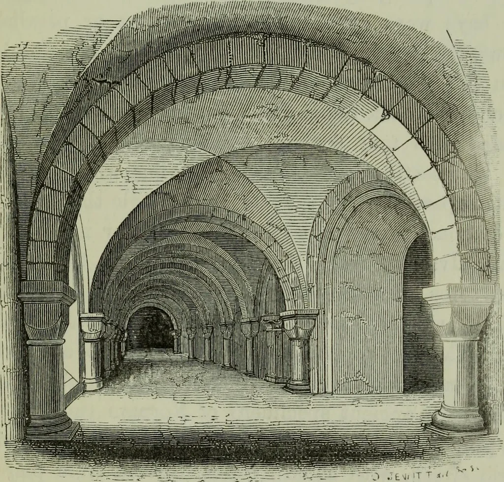 An illustration from The principles of Gothic ecclesiastical architecture : with an explanation of technical terms and a centenary of ancient terms ..., 1882, leaf 142