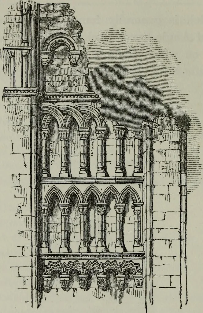 An illustration from The principles of Gothic ecclesiastical architecture : with an explanation of technical terms and a centenary of ancient terms ..., 1882, leaf 161