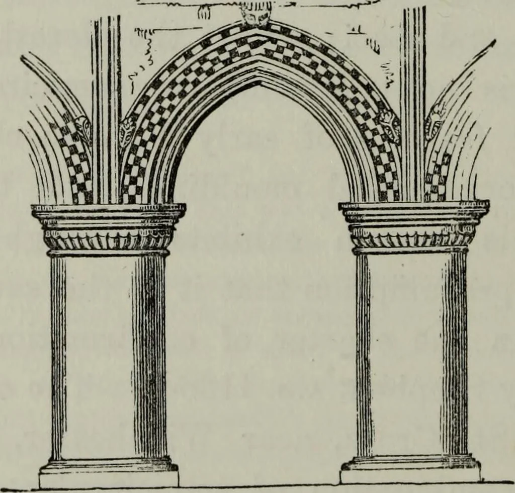 An illustration from The principles of Gothic ecclesiastical architecture : with an explanation of technical terms and a centenary of ancient terms ..., 1882, leaf 165