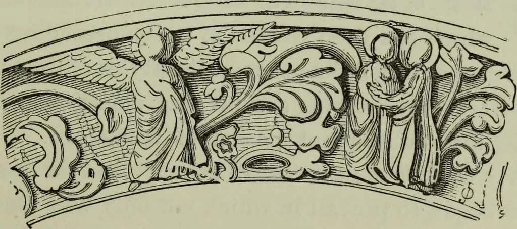 An illustration from The principles of Gothic ecclesiastical architecture : with an explanation of technical terms and a centenary of ancient terms ..., 1882, leaf 174
