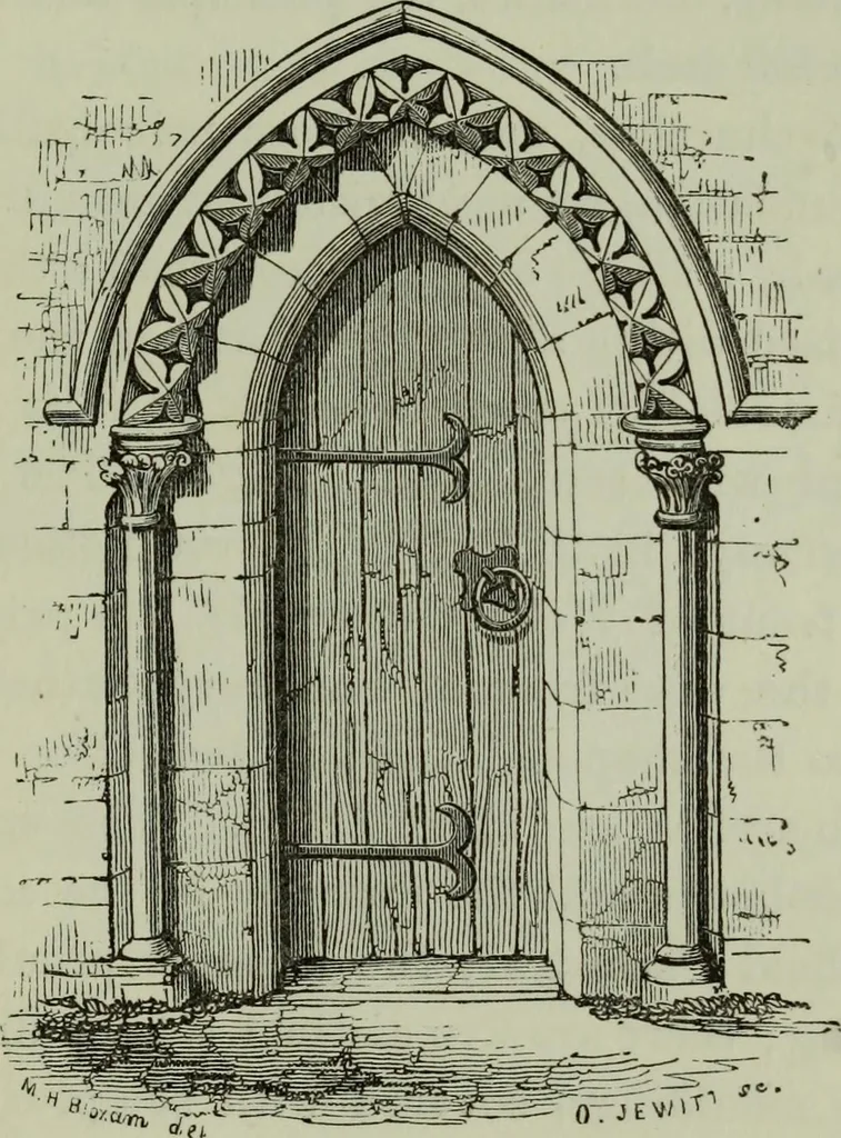 An illustration from The principles of Gothic ecclesiastical architecture : with an explanation of technical terms and a centenary of ancient terms ..., 1882, leaf 178