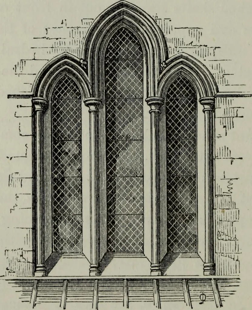 An illustration from The principles of Gothic ecclesiastical architecture : with an explanation of technical terms and a centenary of ancient terms ..., 1882, leaf 189