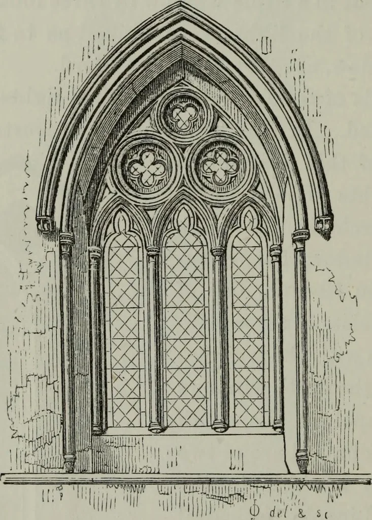 An illustration from The principles of Gothic ecclesiastical architecture : with an explanation of technical terms and a centenary of ancient terms ..., 1882, leaf 191