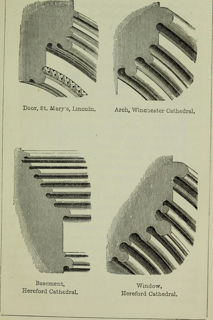 An illustration from The principles of Gothic ecclesiastical architecture : with an explanation of technical terms and a centenary of ancient terms ..., 1882, leaf 194