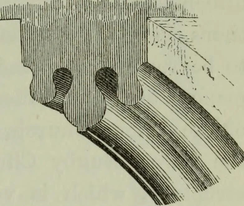 An illustration from The principles of Gothic ecclesiastical architecture : with an explanation of technical terms and a centenary of ancient terms ..., 1882, leaf 200