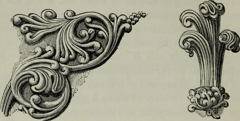An illustration from The principles of Gothic ecclesiastical architecture : with an explanation of technical terms and a centenary of ancient terms ..., 1882, leaf 205