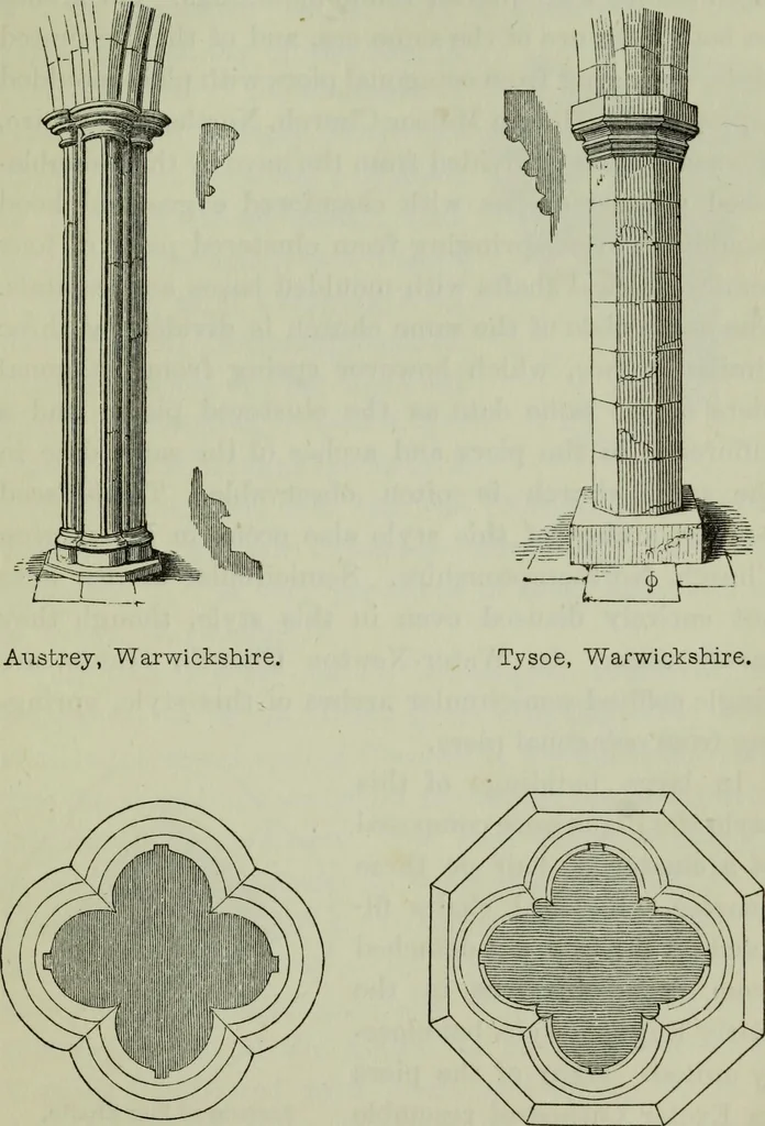 An illustration from The principles of Gothic ecclesiastical architecture : with an explanation of technical terms and a centenary of ancient terms ..., 1882, leaf 212