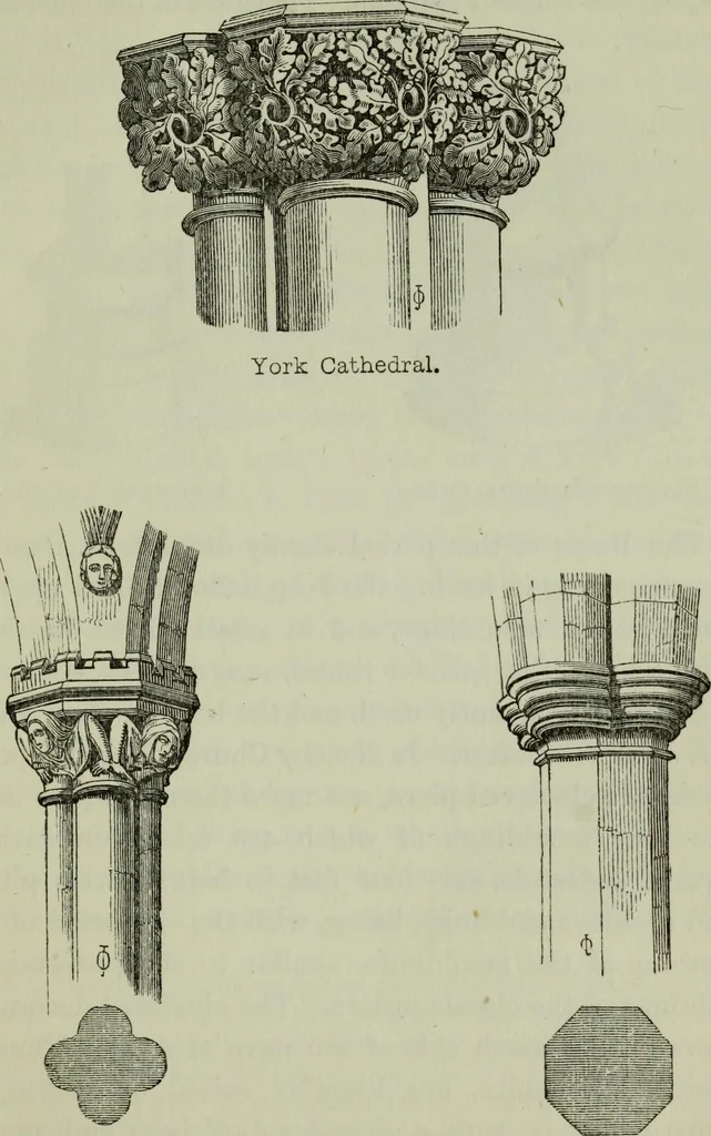 An illustration from The principles of Gothic ecclesiastical architecture : with an explanation of technical terms and a centenary of ancient terms ..., 1882, leaf 216