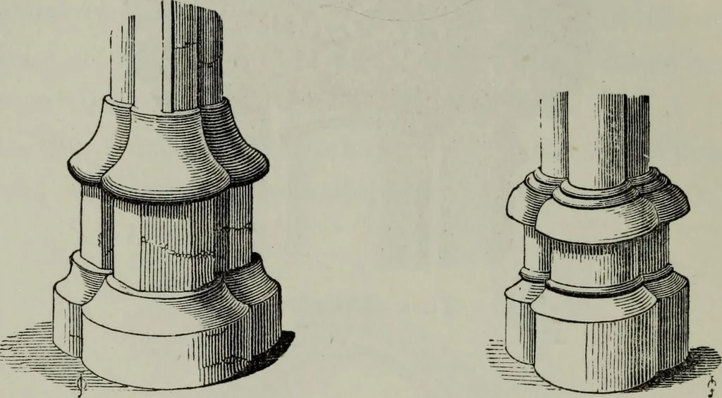 An illustration from The principles of Gothic ecclesiastical architecture : with an explanation of technical terms and a centenary of ancient terms ..., 1882, leaf 217
