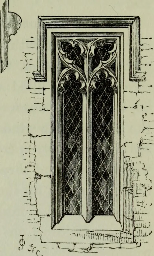 An illustration from The principles of Gothic ecclesiastical architecture : with an explanation of technical terms and a centenary of ancient terms ..., 1882, leaf 236