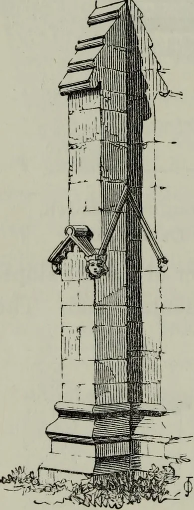 An illustration from The principles of Gothic ecclesiastical architecture : with an explanation of technical terms and a centenary of ancient terms ..., 1882, leaf 245