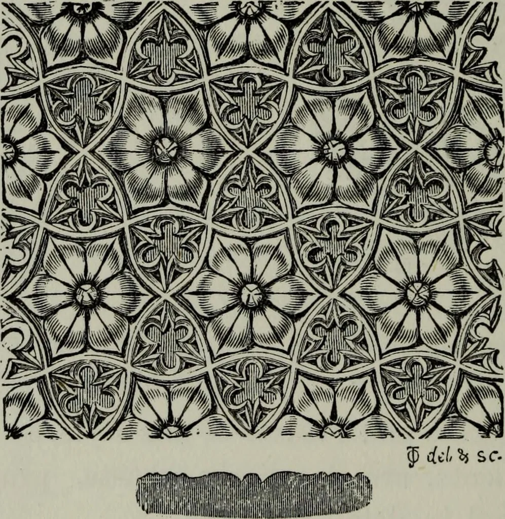 An illustration from The principles of Gothic ecclesiastical architecture : with an explanation of technical terms and a centenary of ancient terms ..., 1882, leaf 247