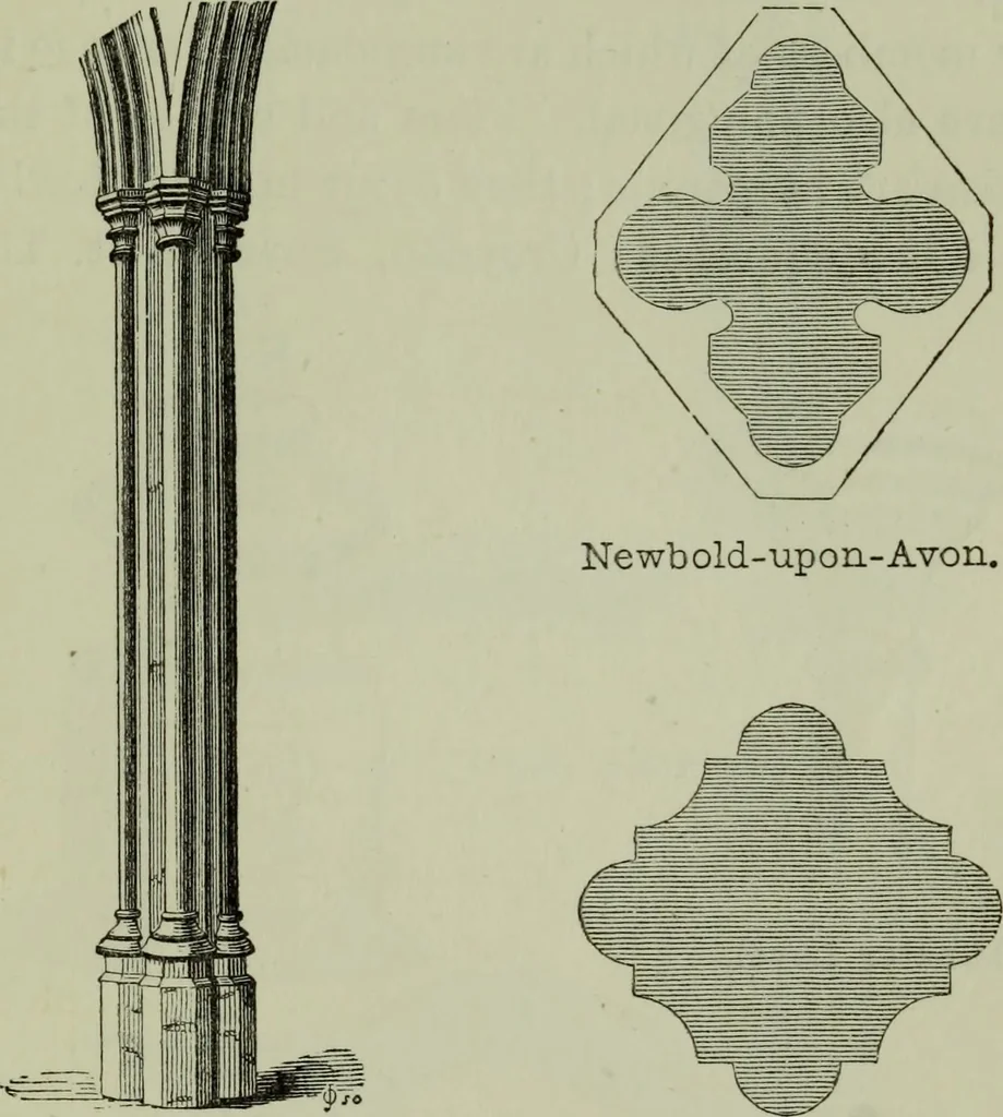 An illustration from The principles of Gothic ecclesiastical architecture : with an explanation of technical terms and a centenary of ancient terms ..., 1882, leaf 256